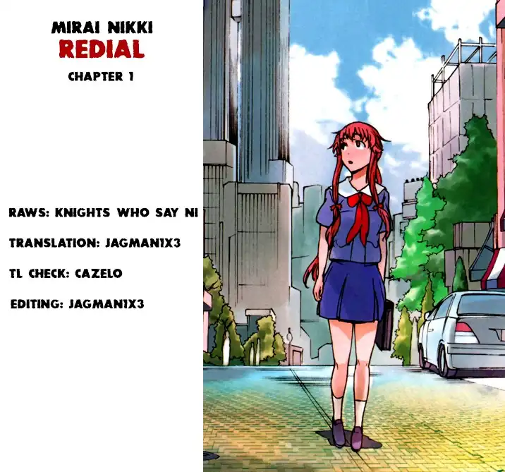 Mirai Nikki Redial Chapter 1 1